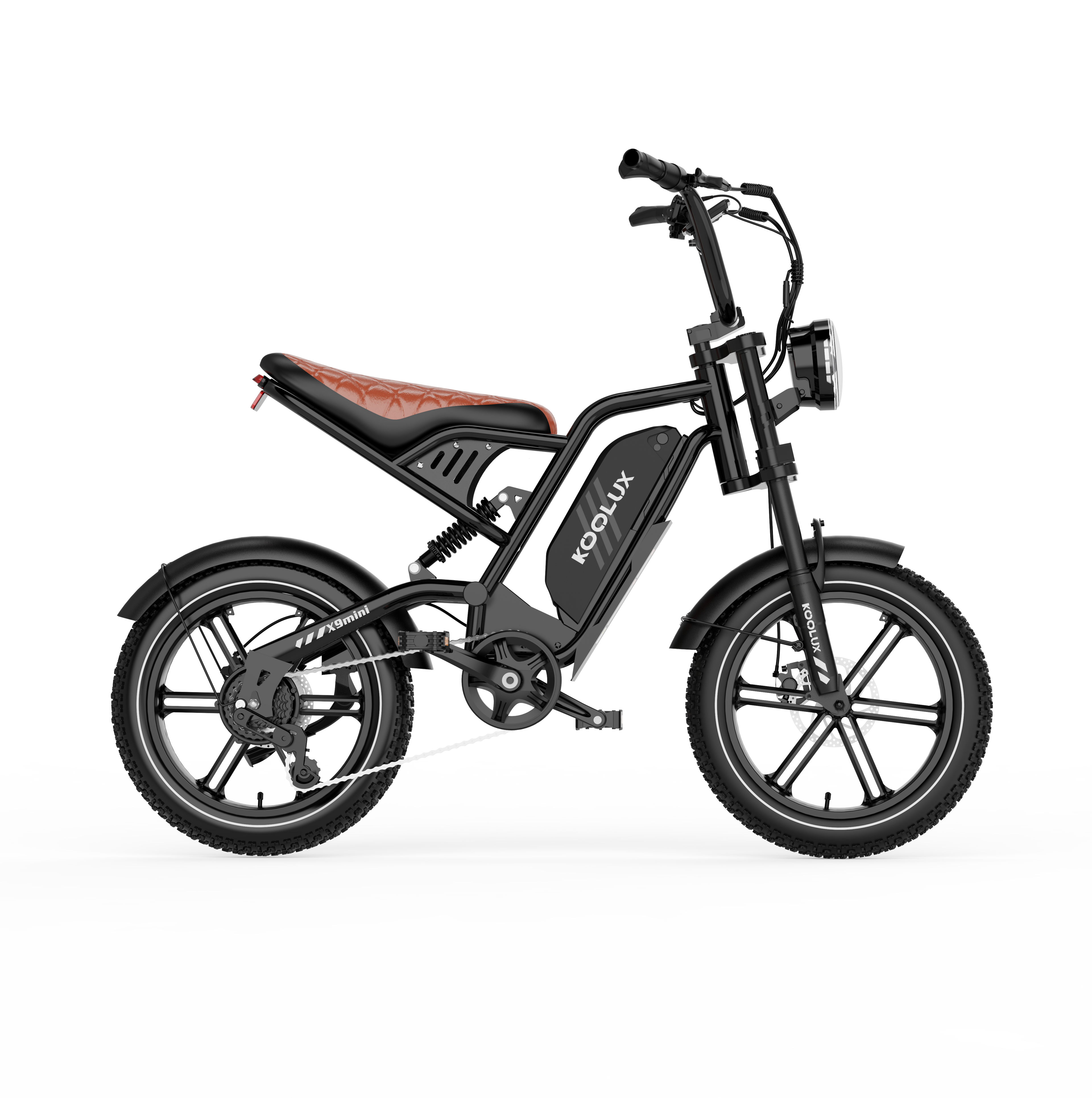 KOOLUX X9 Mini Zwart • Actieradius 60-80km