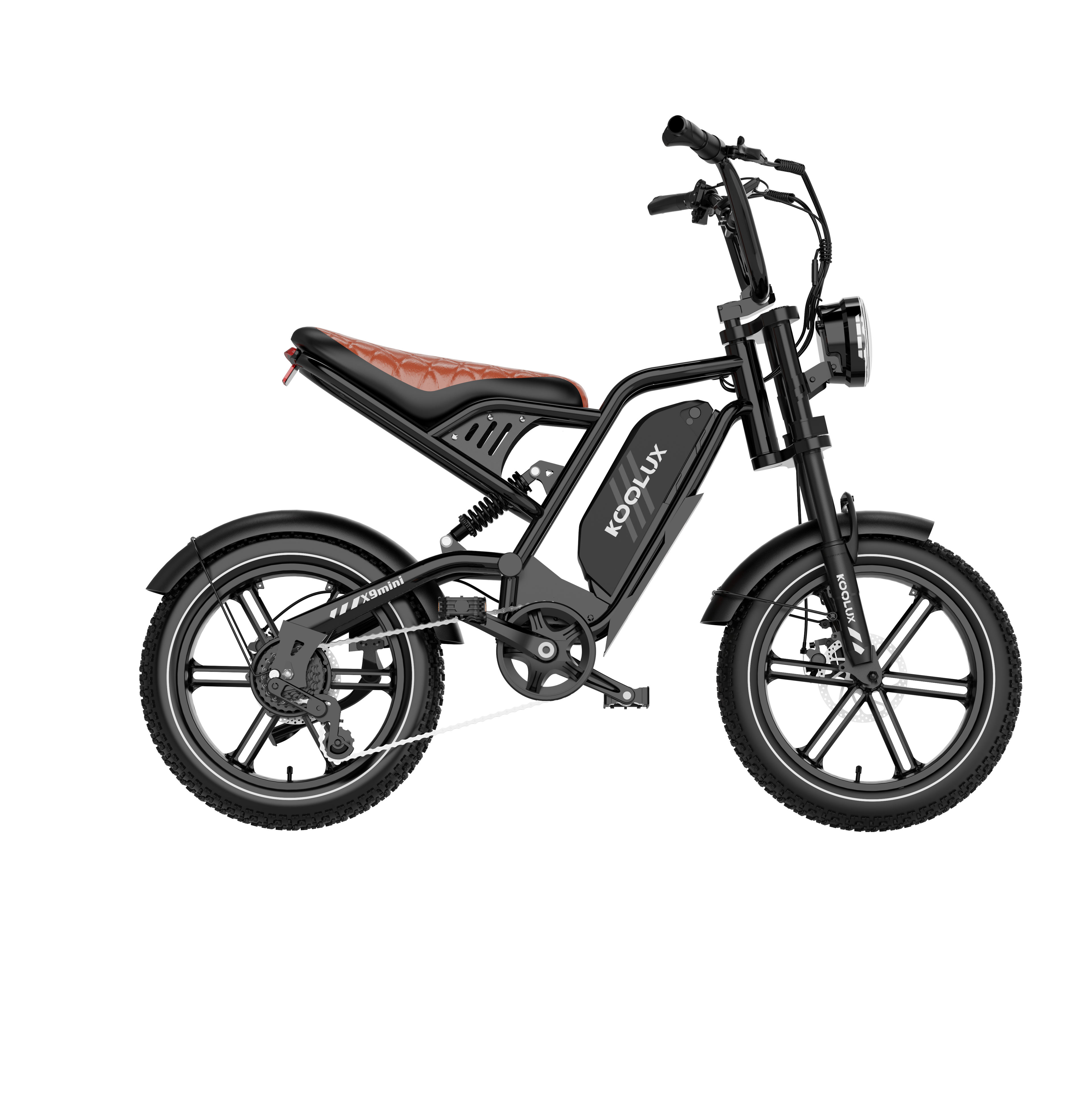 KOOLUX X9 Mini Zwart • Actieradius 60-80km