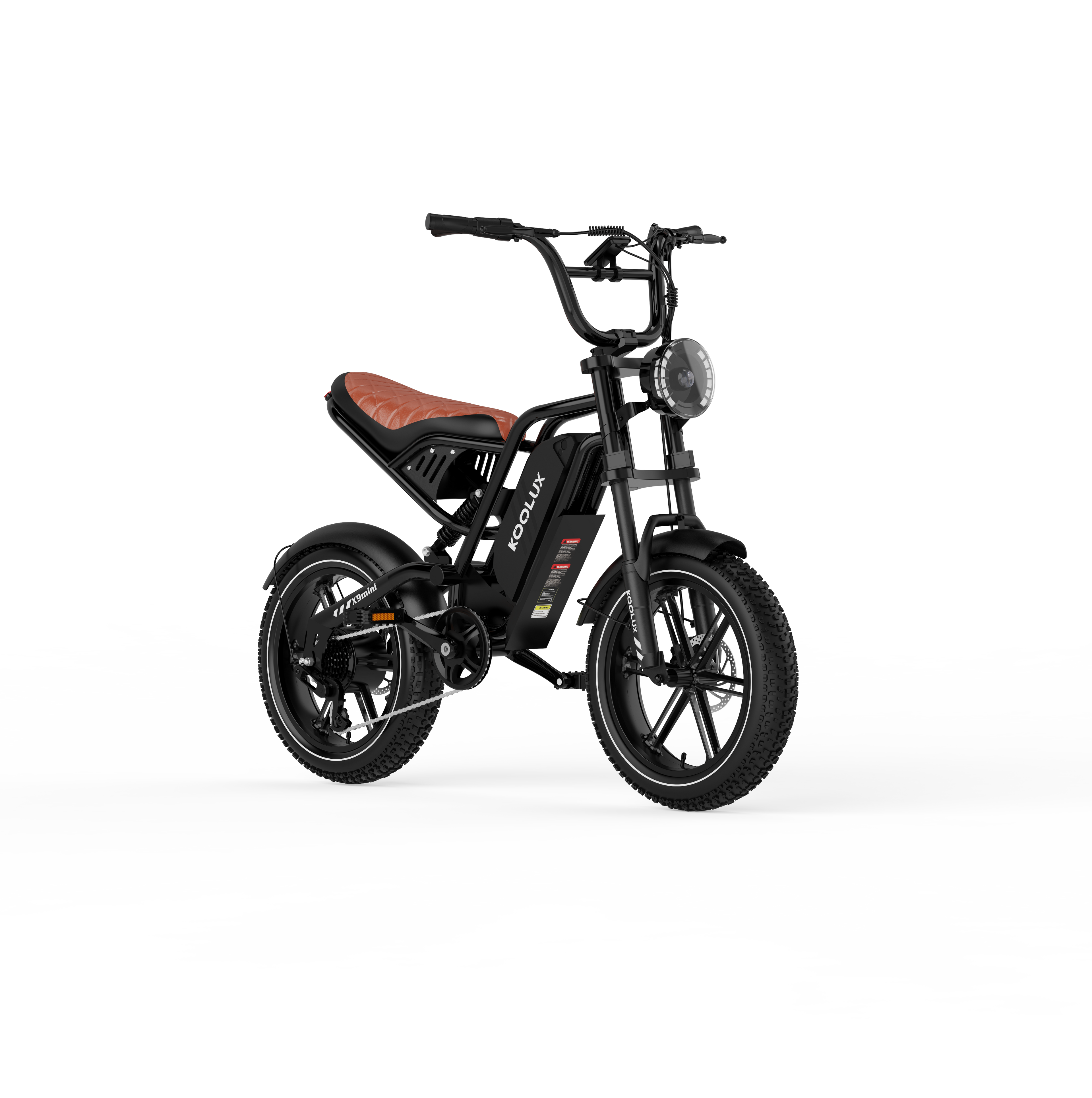 KOOLUX X9 Mini Zwart • Actieradius 60-80km