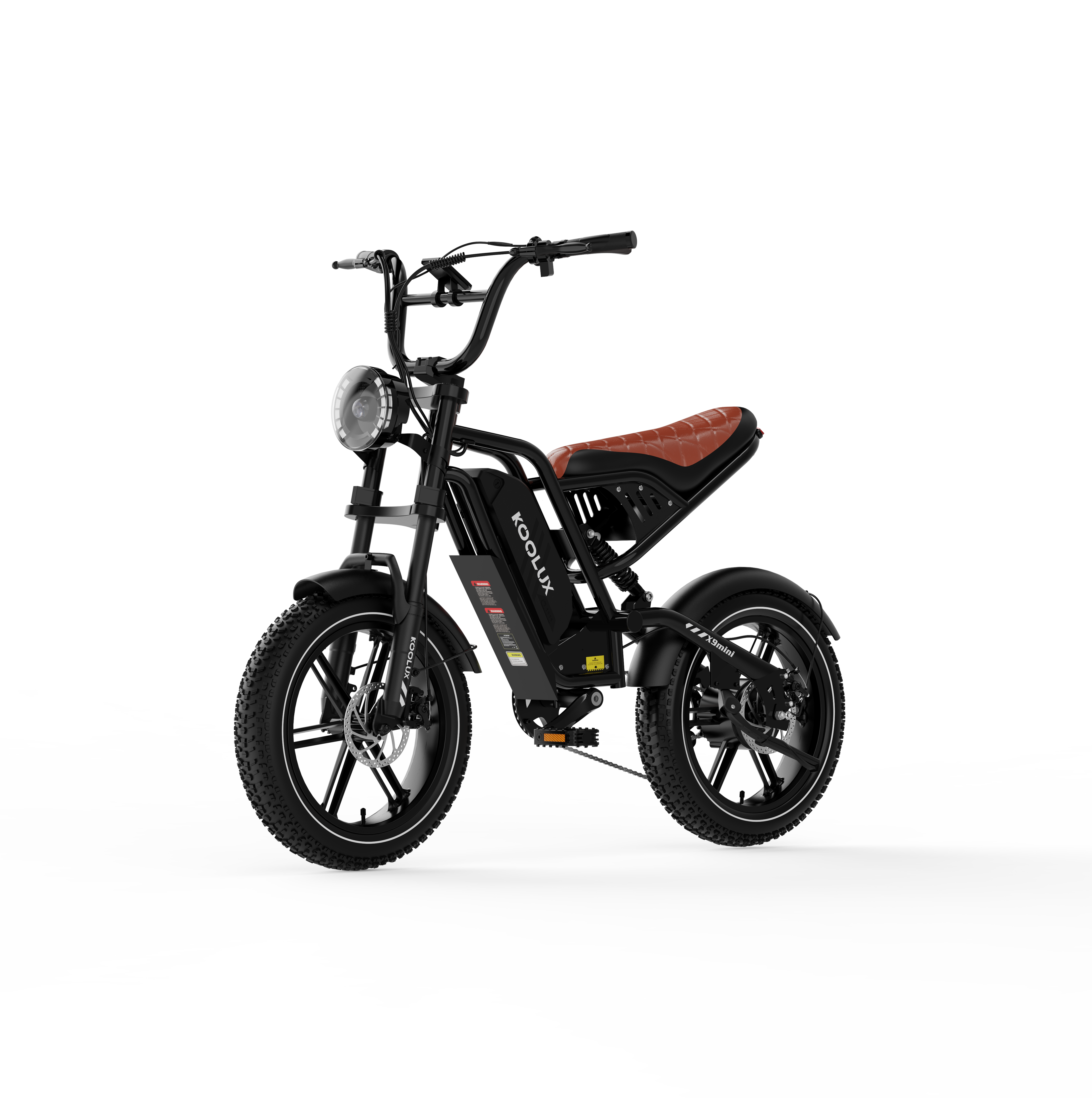 KOOLUX X9 Mini Zwart • Actieradius 60-80km