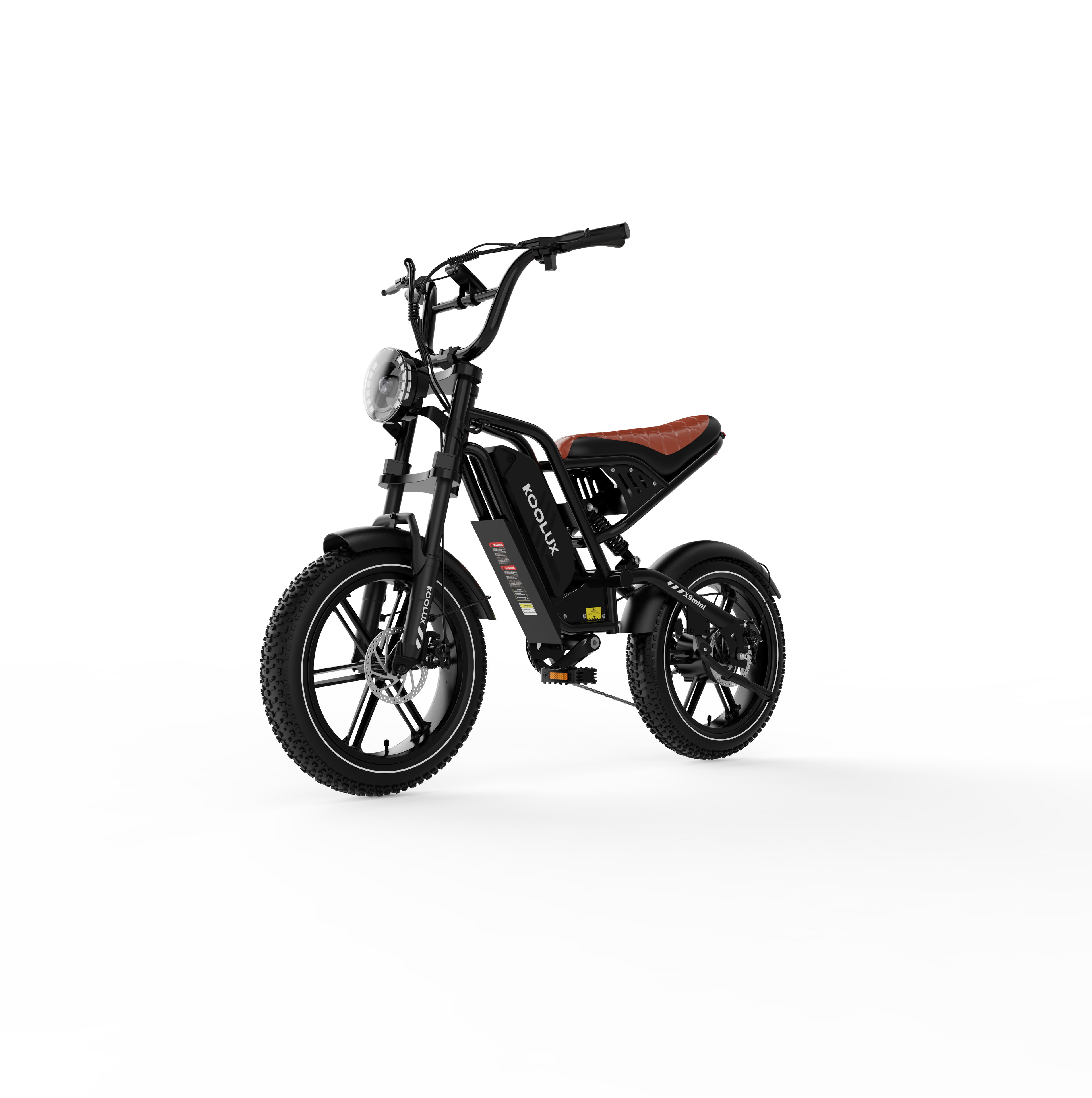 KOOLUX X9 Mini Zwart • Actieradius 60-80km
