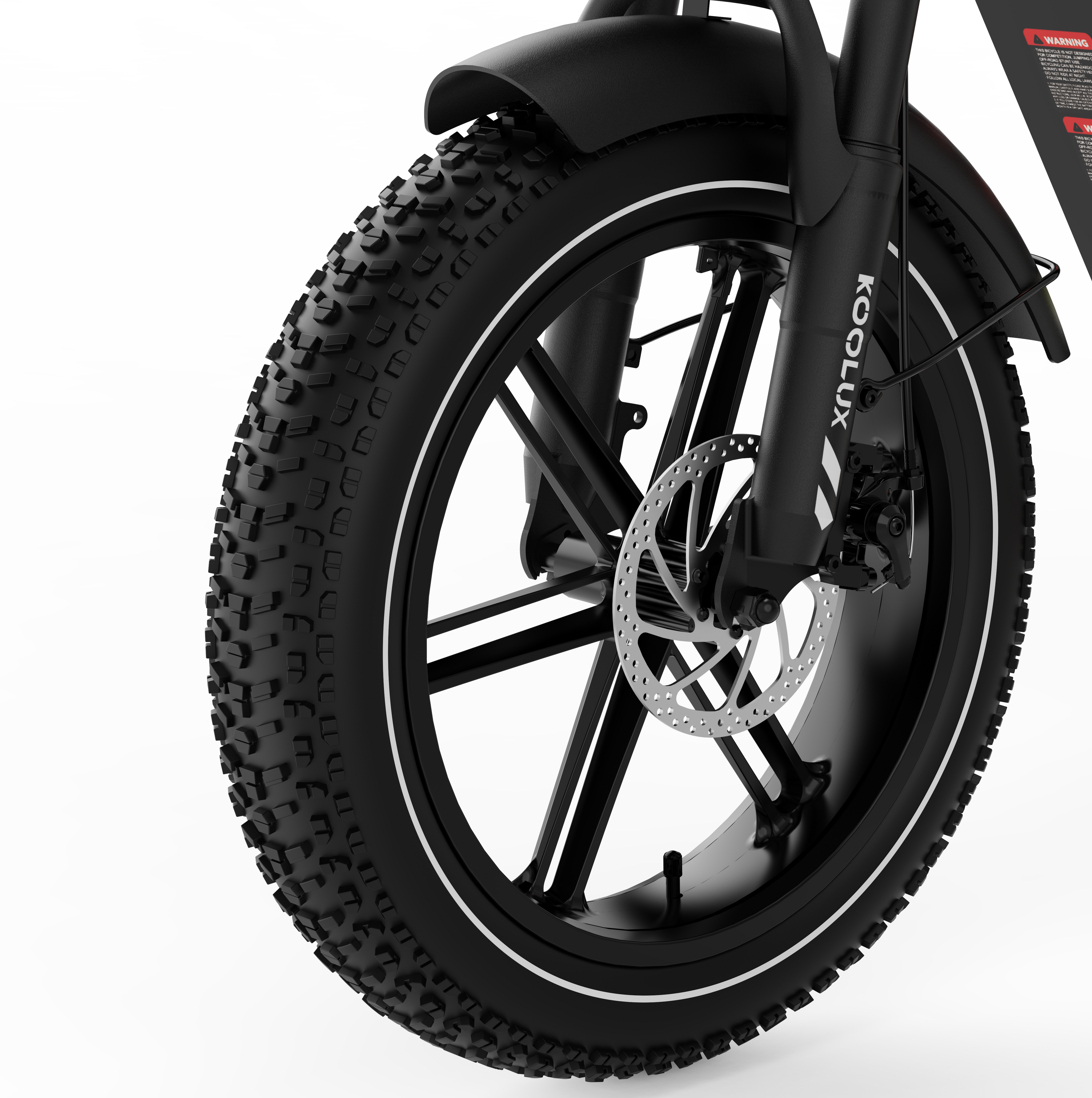 KOOLUX X9 Mini Zwart • Actieradius 60-80km