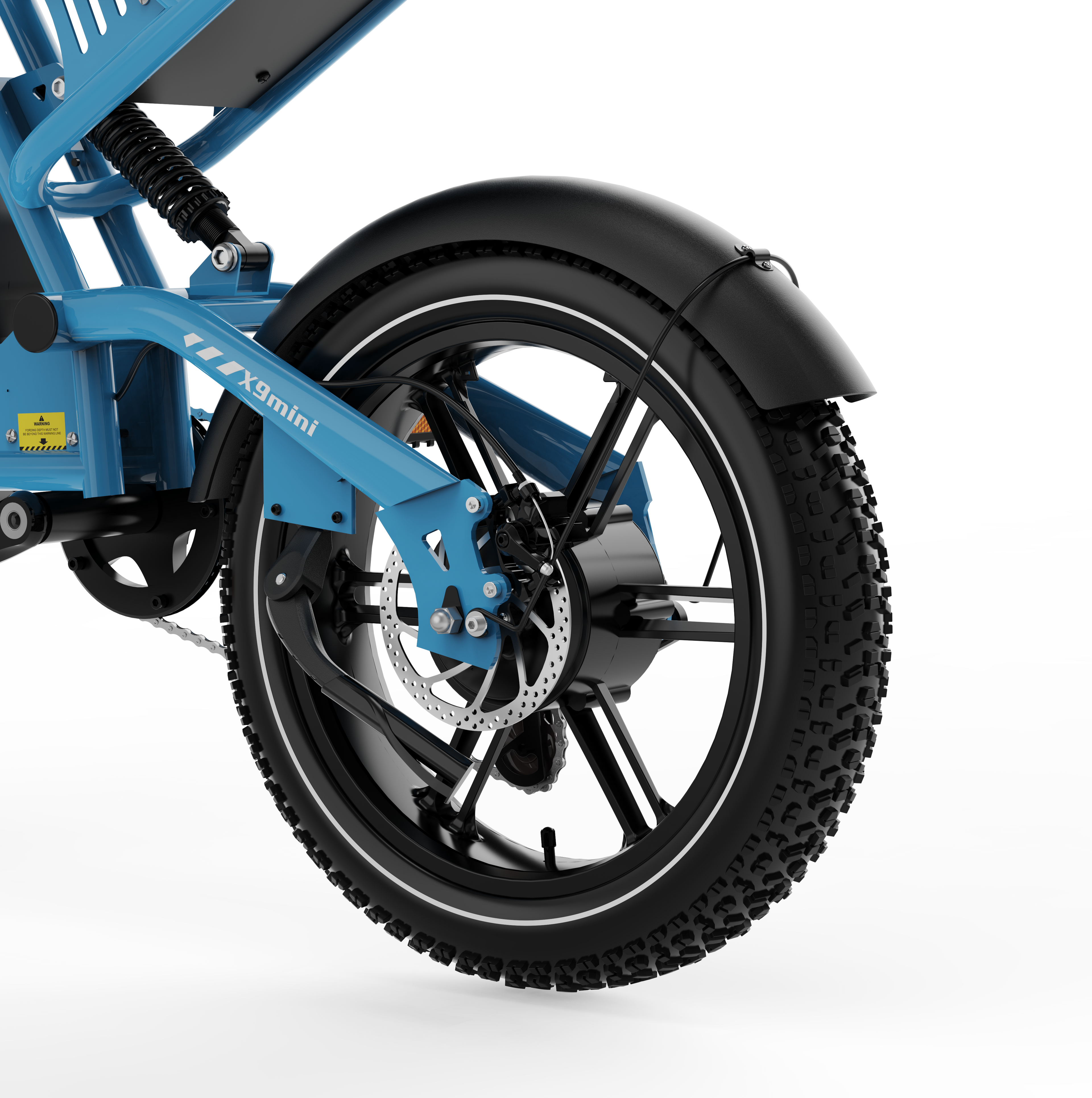 KOOLUX X9 Mini Blauw • Actieradius 60-80km