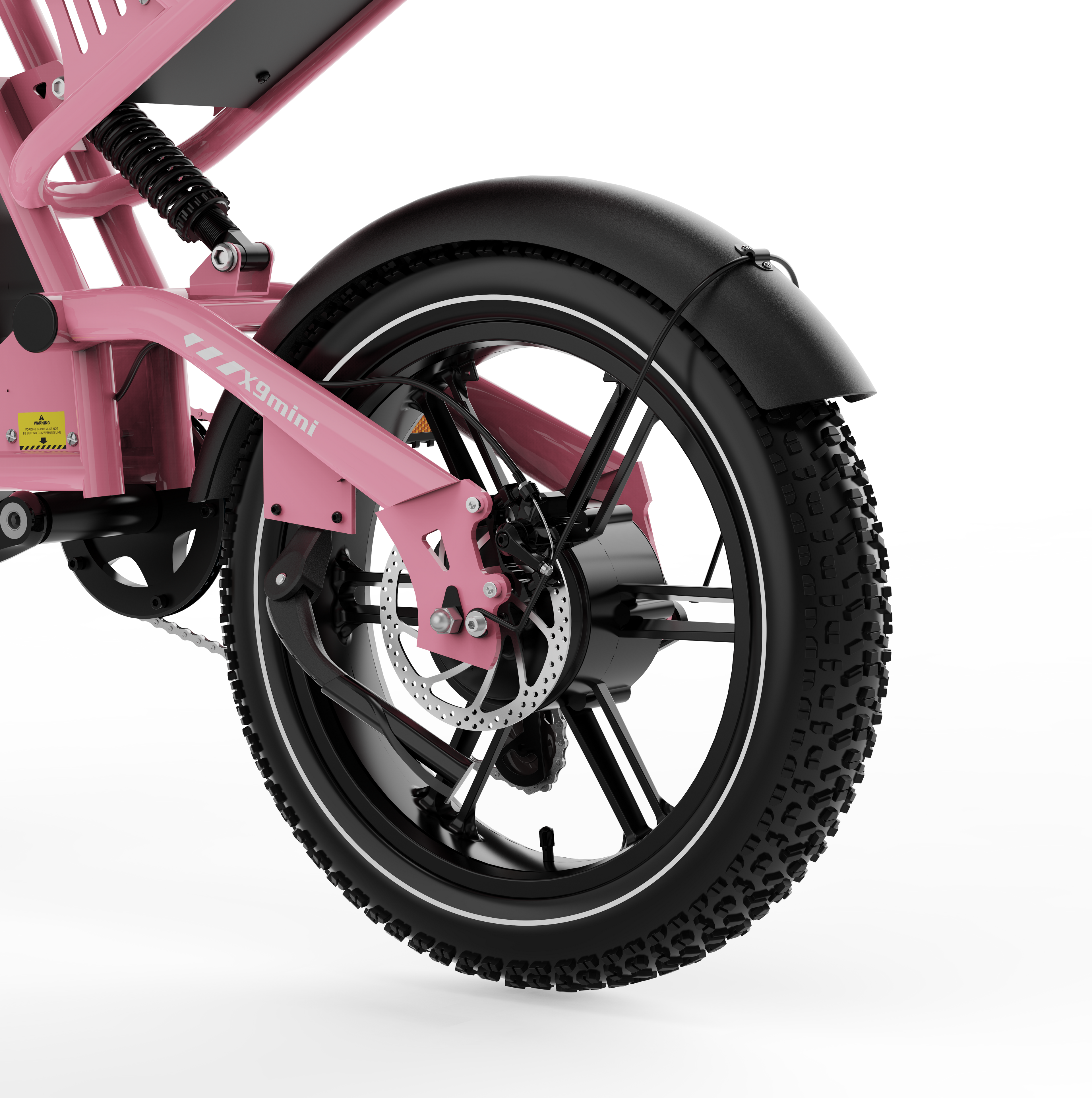 KOOLUX X9 Mini Roze • Actieradius 60-80km